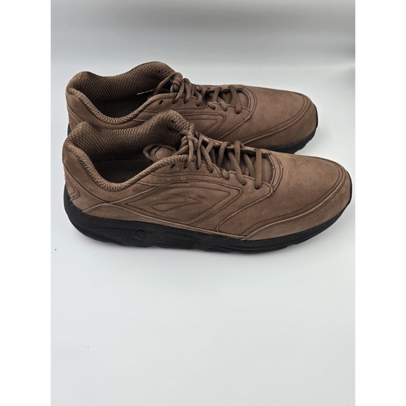 Brooks Other - Brooks Addiction Walker Men's Size 13 Brown Linear Narrow